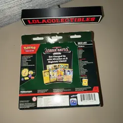 Pokemon Miraidon ex League Battle Deck Box Sealed New 820650852732 - Image 2