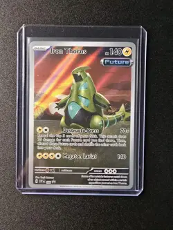 Pokemon Iron Thorns 098 Illustration Rare Holo Black Star Promo SVP NM - Image 1