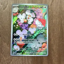 Pokemon TCG SV02: Paldea Evolved MAUSHOLD 226/193 llustration Rare - Image 1