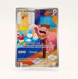 Lickitung - 180/162 Temporal Forces Illustration Rare Pokemon - NM/LP - Image 1