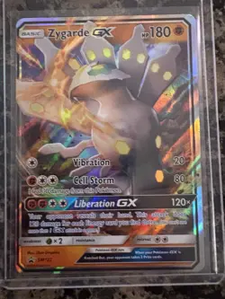 Zygarde GX SM122 Black Star Promo Sun & Moon S&M Pokemon TCG Card NM - Image 1