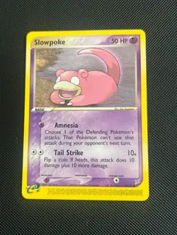Slowpoke (45/95) Team Magma vs Team Aqua - Vintage - LP - 2004 - Pokemon TCG - Image 1