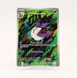Arbok - 176/162 Temporal Forces Illustration Rare Pokemon - NM - Image 1