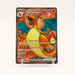 Charizard ex - 183/165 151 Full Art Pokemon - NM/LP - Image 1