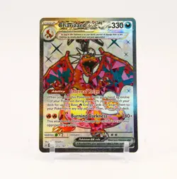 Charizard ex - 215/197 Obsidian Flames Full Art Pokemon - NM - Image 1
