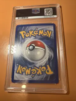 Pokemon Movie Promo Entei 34/53 WOTC Promo Reverse Holo PSA 9 very swirly! - Image 4