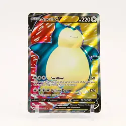 Snorlax V - 197/202 Sword & Shield Full Art Pokemon - NM - Image 1