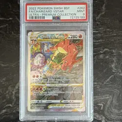 Pokemon Charizard VSTAR SWSH Promo #SWSH262 Holo PSA 9 Eng 2022 - Image 1