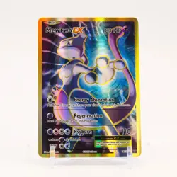 Mewtwo EX - 103/108 Evolutions Full Art Gold Pokemon - NM/LP - Image 1