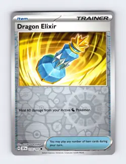 Dragon Elixir 172/191 Uncommon Surging Sparks Pokemon Reverse Holo Near Mint - Image 1