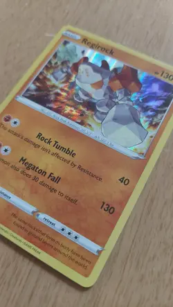 Regirock (89/185) Holographic Pokemon card - Image 1