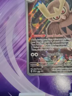 Noctowl SVP 141 Black Star Pokemon Center Stamped Promo NM #2 - Image 5