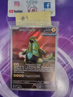Iron Thorns SVP 098 Black Star Promo Pokemon Center Promo New In PKG #1 - Image 1