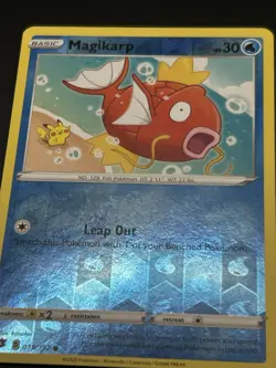 Pokemon TCG Magikarp 039/192 Swsh02: Rebel Clash Reverse Holo - Image 2