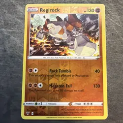 Regirock (89/185) Reverse-Holo Rare Pokemon Card - Image 1