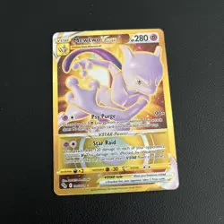 Mewtwo VSTAR 086/078 Gold Secret Rare Pokemon Go - Image 1