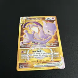 Mewtwo VSTAR 086/078 Gold Secret Rare Pokemon Go - Image 2