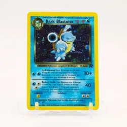 Dark Blastoise - 3/82 Team Rocket Unlimited Holo Rare Pokemon - LP - Image 1