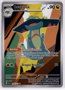 Drakloak 248/217 Illustration Rare Ascended Heroes Pokemon Holo Near Mint - Image 1