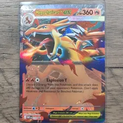 Nintendo Mega Charizard Y EX 030 XY Evolutions Ultra Rare Full Art Holo EN 360 - Image 1