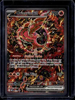 Oricorio ex 024 Holo Promo ME: Mega Evolution Promo Pokemon Near Mint - Image 1