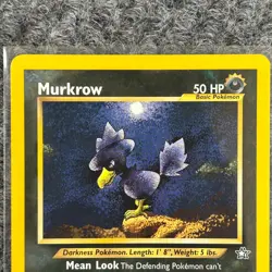 Vintage Pokemon Neo Genesis Murkrow 24/111 Rare Excellent NM Unlimited - Image 3
