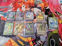 9 Card Evolving Skies Job Lot VMax Full Art Flareon, Espeon Leafeon Pokemon TCG - Image 1