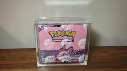 Pokemon TCG Fusion Strike SWSH08 Booster Box Sealed w/ Acrylic Case - Image 1