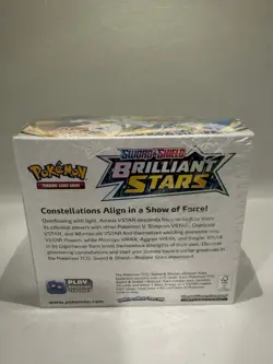 Pokemon TCG Sword & Shield Brilliant Stars Booster Box - Factory Sealed - Image 3
