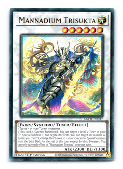 Mannadium Trisukta - AGOV-EN037 - Ultra Rare - 1st Edition - Yugioh EURO - Image 1