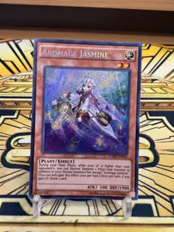 Yugioh Aromagisterin Jasmin CORE-EN034 Secret Rare - Image 1