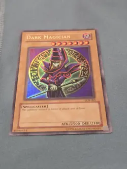 Dark Magician LOB-005 The Legend of Blue Eyes White Dragon Unlimited - Image 1