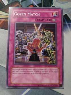 USA Seller Yugioh 1 X Gozen Match CSOC-EN079 Common NM - Image 1