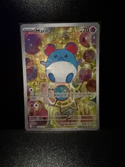 Pokemon TCG Marill Illustration Rare 232/217 Ascended Heroes NM - Image 1