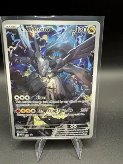 N's Zekrom 031 MEP Mega Evolution Promos Black Star Promo Pokemon TCG Card NM - Image 1