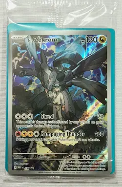 2026 Pokemon N's Zekrom MEP 031 Black Star Promo Excellent-NM/M Factory Sealed - Image 1