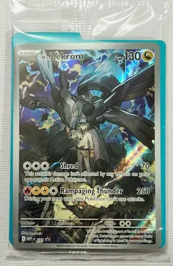 2026 Pokemon N's Zekrom MEP 031 Black Star Promo Excellent-NM/M Factory Sealed - Image 2