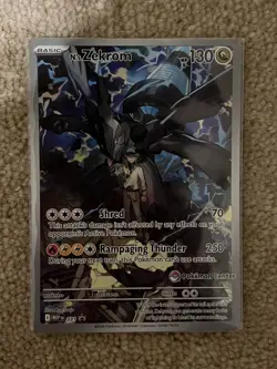 N's Zekrom - MEP 031 - Stamped Black Star Promo - Pokemon Center - NM/M - Image 1