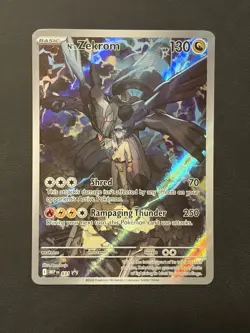 N's Zekrom - MEP 031 - Black Star Promo - Pokemon Card - NM/M - Image 1