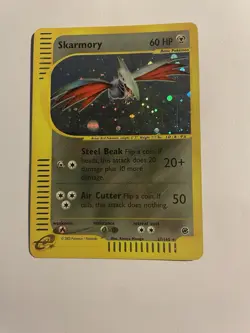 Pokemon Skarmory 27/165 Expedition Rare Holo Unlimited Wizards ENG Vintage Cards - Image 1