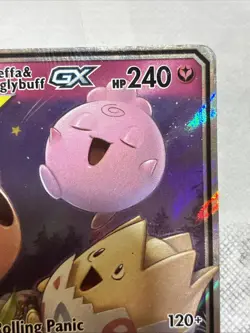 Pokemon Togepi & Cleffa & Igglybuff GX TAG TEAM 143/236 SM Cosmic Eclipse Holo - Image 4