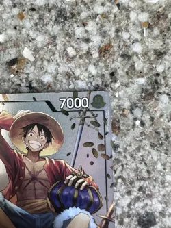One Piece TCG Monkey D Luffy P-075 Promo Foil NM English - Image 3