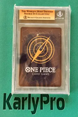 2023 One Piece EN Treasure Cup 2023 Top 16 #005 Queen BGS 10 GEM MINT - Image 2
