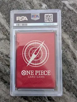 Shanks (2025 PSA Magazine Promo) OP09-001 One Piece Promotion Cards Foil PSA 10 - Image 2