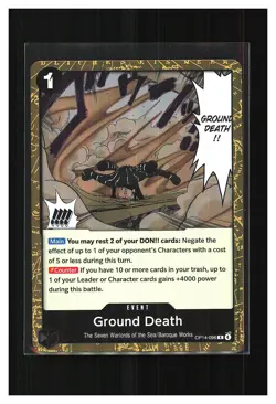 The Azure Sea's Seven #OP14-096 Ground Death - Image 1