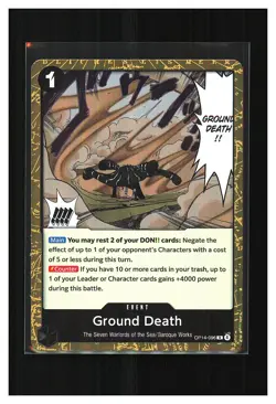 The Azure Sea's Seven #OP14-096 Ground Death - Image 1