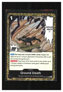 The Azure Sea's Seven #OP14-096 Ground Death - Image 1