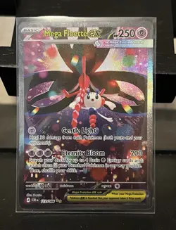 Mega Floette EX 250 HP 117/086 Full Art Holo Rare English CR1 EN - Image 1