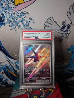 2024 Pokemon Latios 203/191 Illustration Rare SSP EN - PSA 10 - Image 1