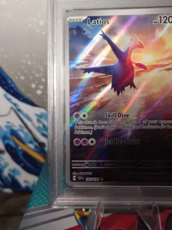 2024 Pokemon Latios 203/191 Illustration Rare SSP EN - PSA 10 - Image 5